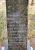 Headstone inscription for Susanah Daniell